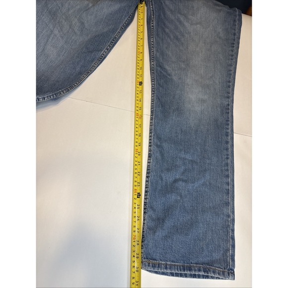 Levi's 511 Slim Fit Jeans Mens 46x34 Medium Wash Denim Pants - Picture 9 of 12